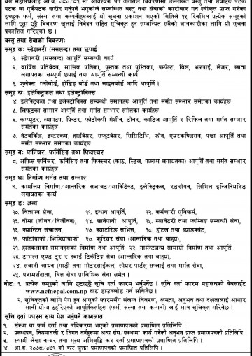 Notice || National Cooperative Federation of Nepal